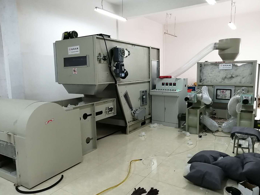 沙發(fā)充棉機